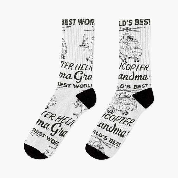 Item preview, World's Best Helicopter Grandma - Funny Helicopter Parent  designed and sold by Smix Pixels.