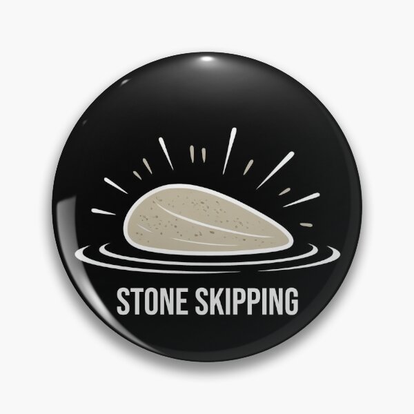 Item preview, Stone Skipping, Stone Skimming designed and sold by These_Prints.
