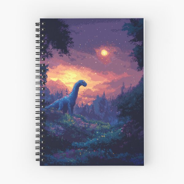 Item preview, Pixel Dinosaur Retro Jurassic  designed and sold by Kaos-Bit.