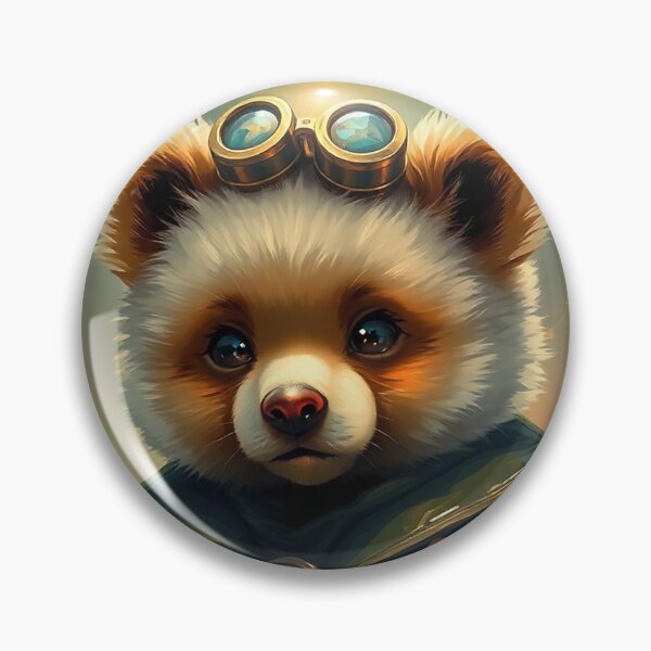 Item preview, Steampunk Red Panda designed and sold by Skye Ryan-Evans.