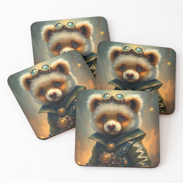 Item preview, Steampunk Red Panda designed and sold by Skye Ryan-Evans.