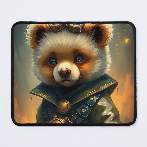 Item preview, Steampunk Red Panda designed and sold by Skye Ryan-Evans.