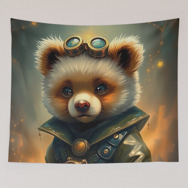 Item preview, Steampunk Red Panda designed and sold by Skye Ryan-Evans.