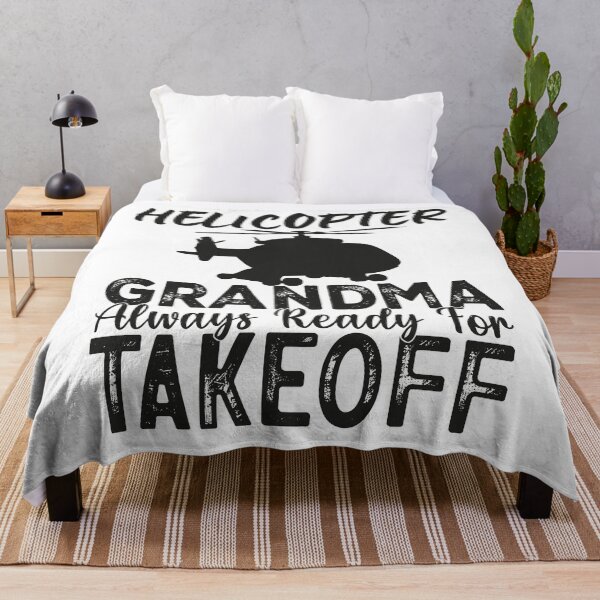 Item preview, Helicopter Grandma Always Ready For Takeoff- Funny Helicopter Parent  designed and sold by Smix Pixels.