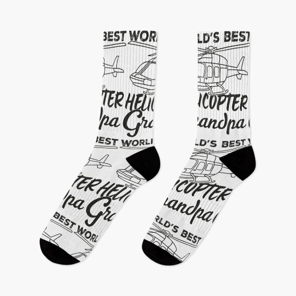 Item preview, World's Best Helicopter Grandpa - Funny Helicopter Parent  designed and sold by Smix Pixels.