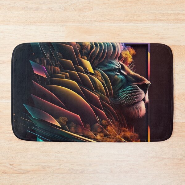 Item preview, Abstract Alley Lion designed and sold by TombGear.