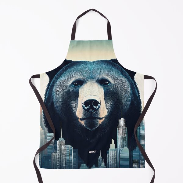 Item preview, BLACK BEAR OVERLOOKING THE CITY - dePace' designed and sold by mrpropcake.