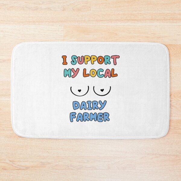 Item preview, I Support My Local Dairy Farmer designed and sold by nor-my.