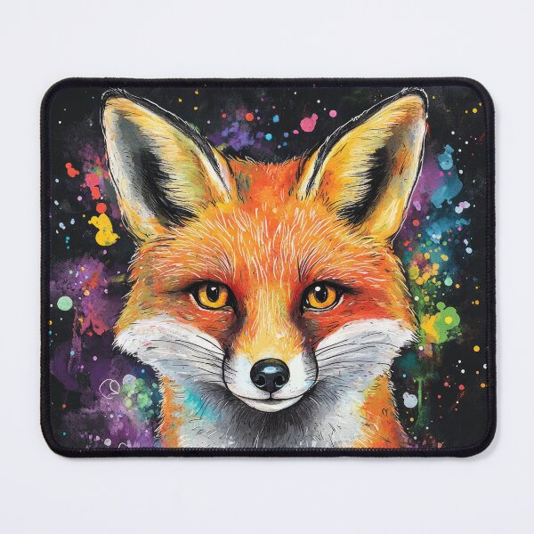 Item preview, cute fox puppy in colorful designed and sold by WallyPink.