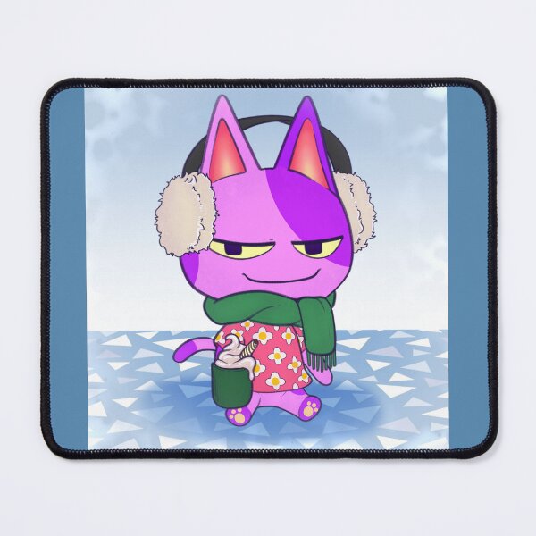 Item preview, Cute Purple Winter Cat designed and sold by Milly Deer.