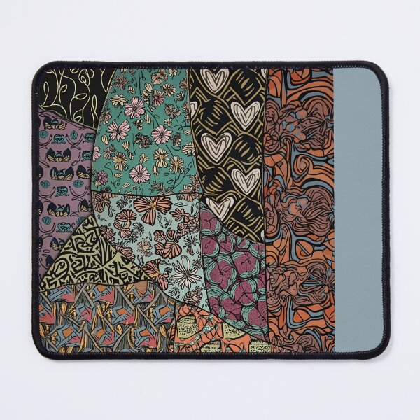 Item preview, Intricate Boho Patchwork Art designed and sold by AmuraLumina.