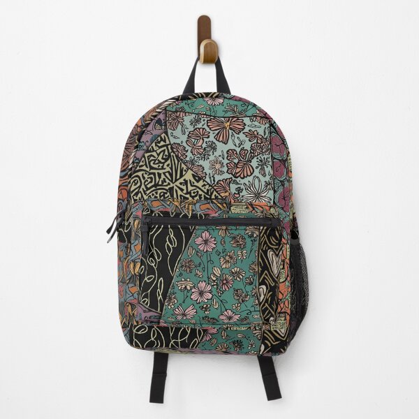 Item preview, Intricate Boho Patchwork Art designed and sold by AmuraLumina.