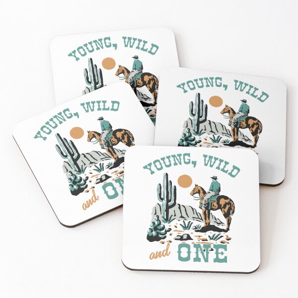 Item preview, Young Wild and One Cowboy designed and sold by nor-my.