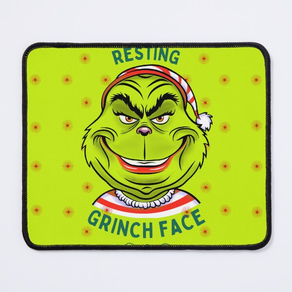 Item preview, Resting Grinch Face designed and sold by trossi.