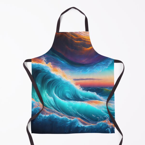 Item preview, Abstract - Essence of the Ocean's Vastness designed and sold by cabana.space.