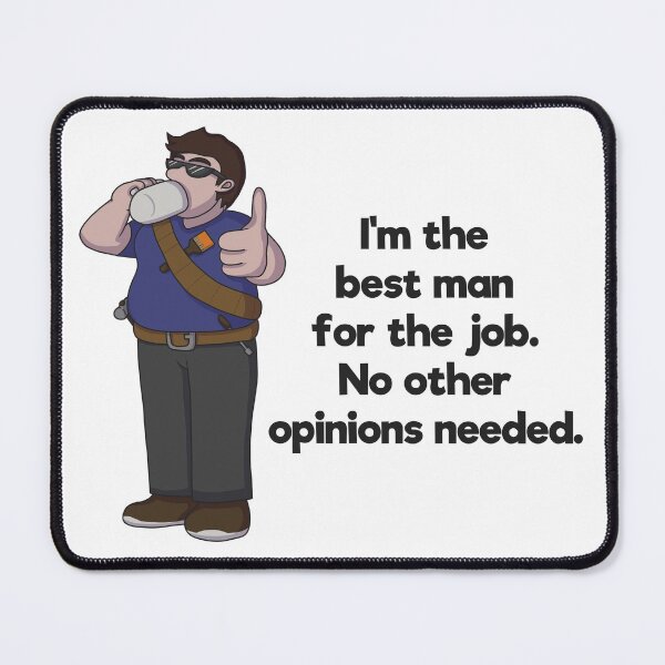 Item preview, Best Man For The Job designed and sold by TheOrcCorp.