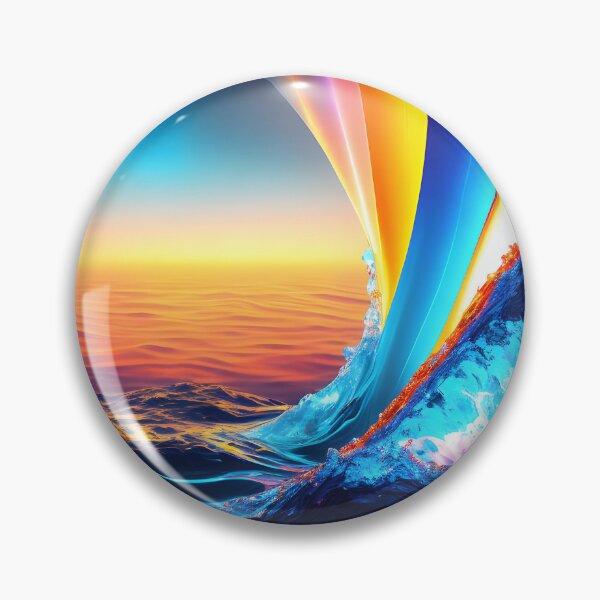 Item preview, Abstract - Play of Light on Ocean's Surface designed and sold by cabana.space.