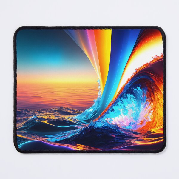 Item preview, Abstract - Play of Light on Ocean's Surface designed and sold by cabana.space.