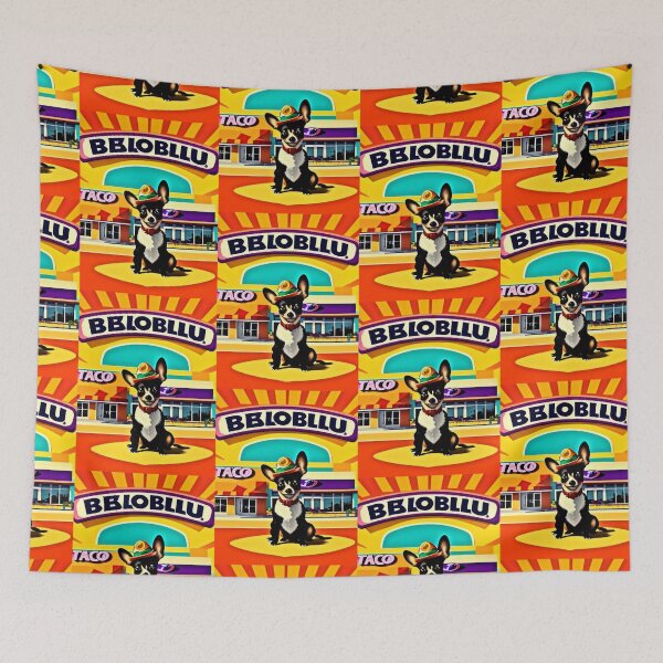 Item preview, Hungry Taco Bell Chihuahua Taco Bell Dog  designed and sold by Earth Nature Creations.