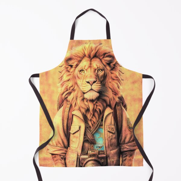 Item preview, PRINT OF MALE LION ON VACATION - dePace' designed and sold by mrpropcake.