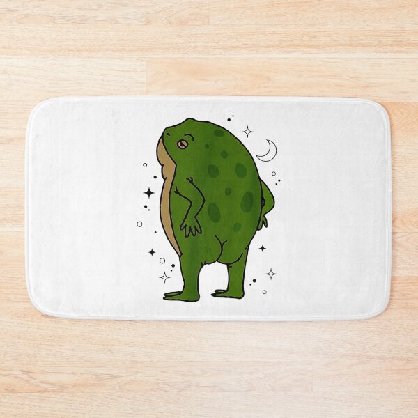 Item preview, Funny green frog, nature drawing tree frog designed and sold by AddlPoolart.
