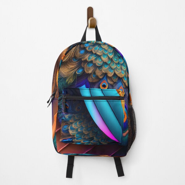 Item preview, Abstract Design - Feathers of Peacock designed and sold by cabana.space.