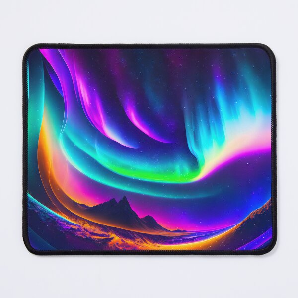 Item preview, Abstract Design - Northern Lights in the Sky designed and sold by cabana.space.
