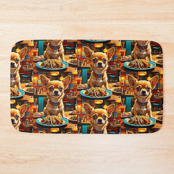 Item preview, The Hungry Taco Bell Chihuahua Taco Bell Dog  designed and sold by Earth Nature Creations.