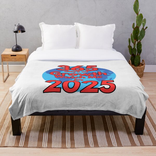 Item preview, 365 Days of Growth | Watch Me in 2025 Motivational Design designed and sold by JCRockDesign.