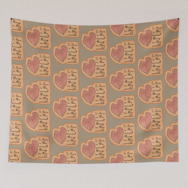 Item preview, Inspirational quote about living  designed and sold by AngArtninovy.