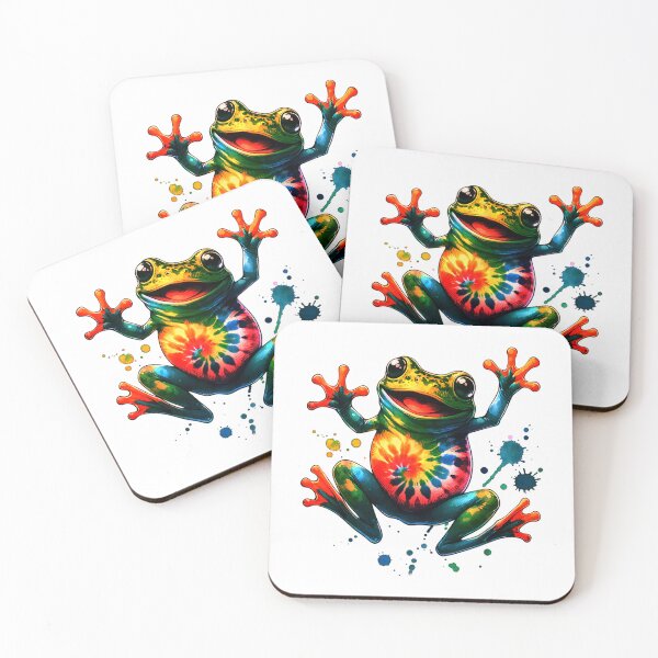 Item preview, Funny green tree frog, Australian green tree frog designed and sold by AddlPoolart.