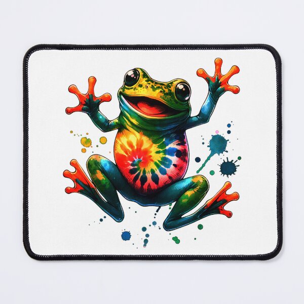 Item preview, Funny green tree frog, Australian green tree frog designed and sold by AddlPoolart.