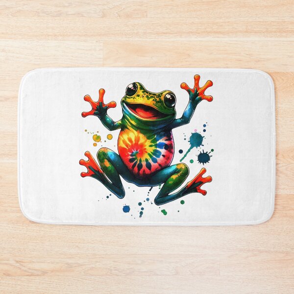Item preview, Funny green tree frog, Australian green tree frog designed and sold by AddlPoolart.