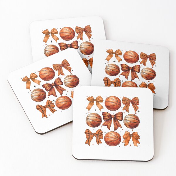 Item preview, Basketball and Orange Bows Art designed and sold by nor-my.