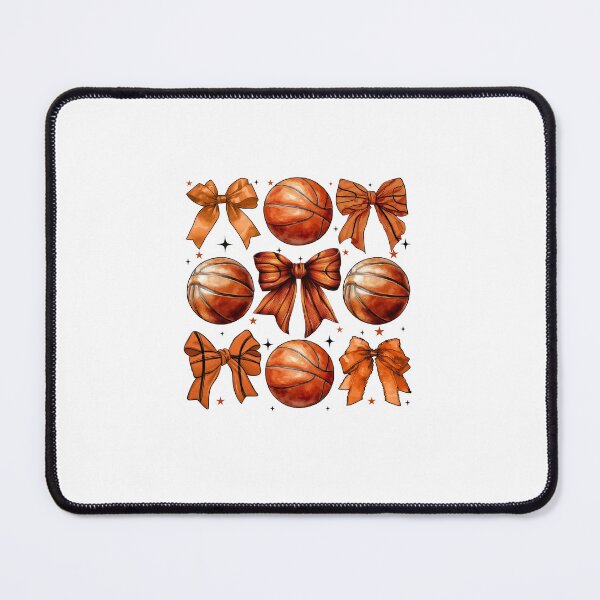 Item preview, Basketball and Orange Bows Art designed and sold by nor-my.