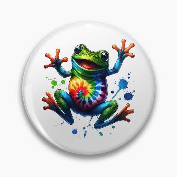 Item preview, Funny green tree frog, Australian green tree frog designed and sold by AddlPoolart.