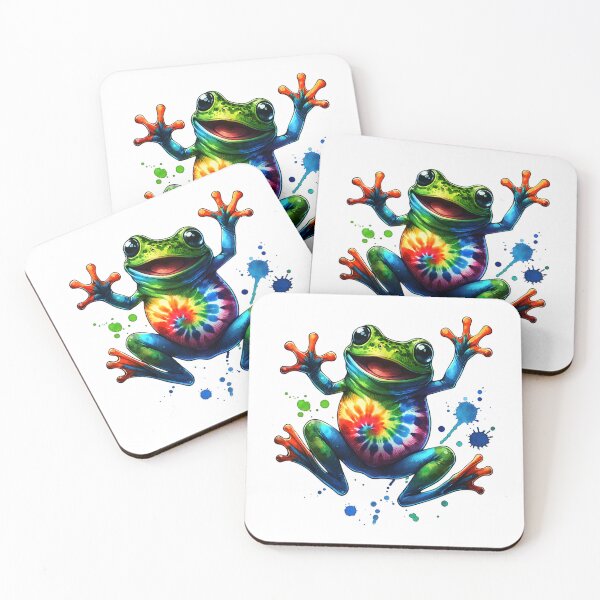 Item preview, Funny green tree frog, Australian green tree frog designed and sold by AddlPoolart.