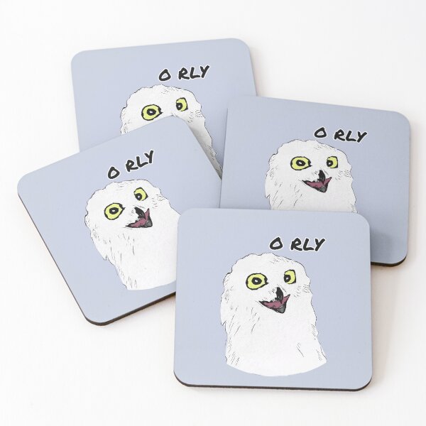 Item preview, O RLY Owl designed and sold by CorvusCraft.