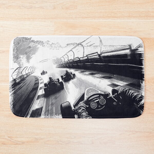 Item preview, Go-Cart Racers Speeding Around the Track designed and sold by NaturePrints.