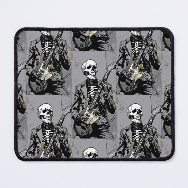 Item preview, Copy of Guitar Man Skeleton (Grey/Yellow) designed and sold by HantaN6.