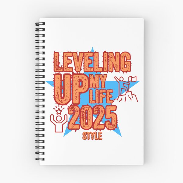 Item preview, Leveling Up My Life | 2025 Upgrade Design designed and sold by JCRockDesign.