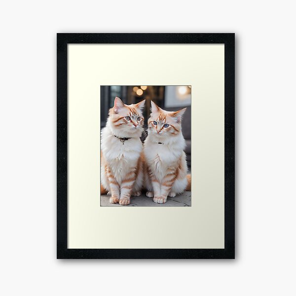 Item preview, Bonded Pair of Orange Tabby Cats designed and sold by Z33MA.