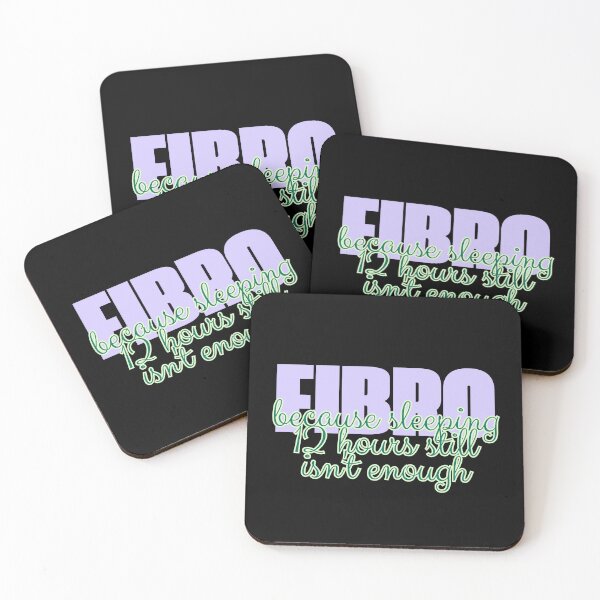 Artikelvorschau, FIBRO: weil 12 Stunden Schlaf immer noch nicht ausreichen entworfen und verkauft von LizzyLooDoo Designs.