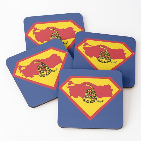 Item preview, TURKEY  TÜRKIYE  - Freedom Is The Superpower - Gadsden Snake Flag - Dont Tread On Me SUPERHERO design designed and sold by pelagio.