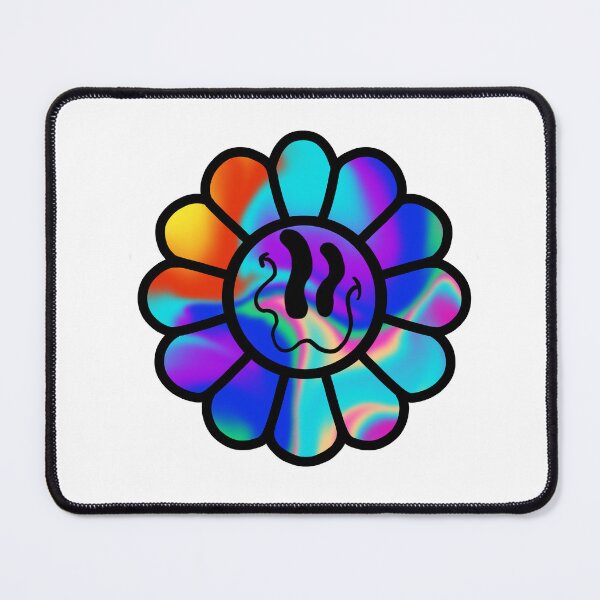 Item preview, Psychedelic flower smile designed and sold by 7Delamancha.