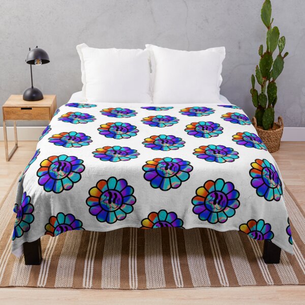 Item preview, Psychedelic flower smile designed and sold by 7Delamancha.