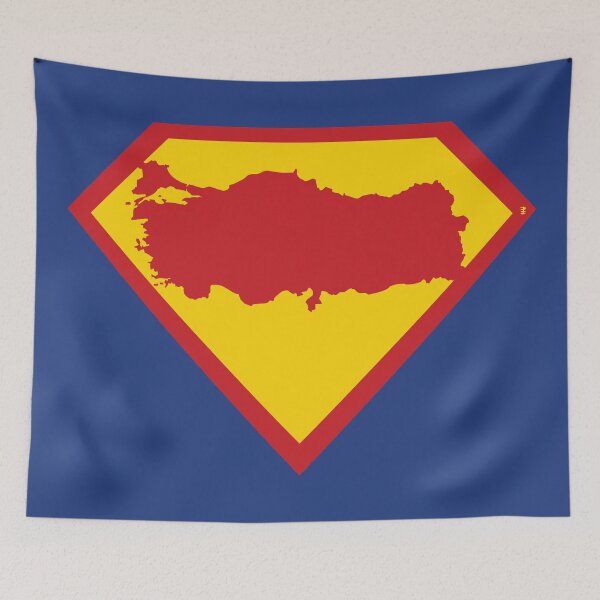 Item preview, TURKEY  TÜRKIYE  - Freedom Is The Superpower - SUPERHERO design designed and sold by pelagio.