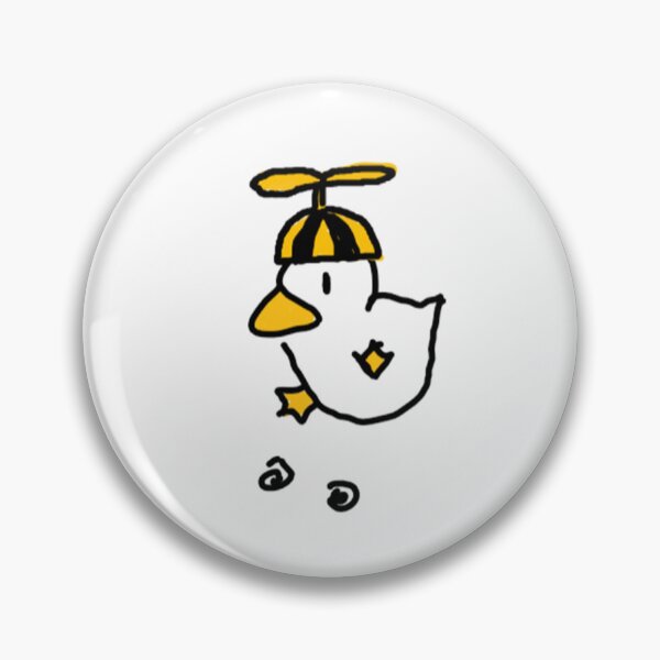 Item preview, Duck wearing a helicopter hat designed and sold by kmonix.