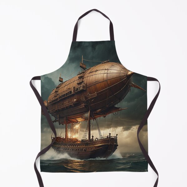 Item preview, Steampunk Dirigible Art designed and sold by Skye Ryan-Evans.