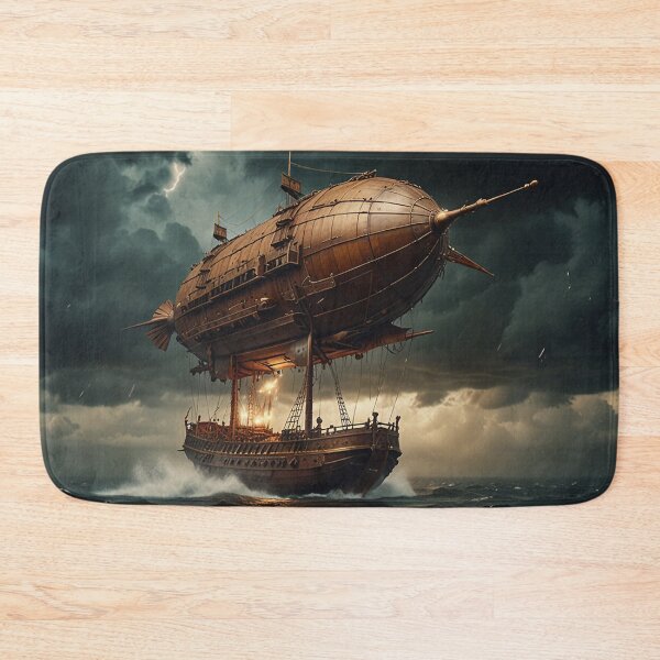 Item preview, Steampunk Dirigible Art designed and sold by Skye Ryan-Evans.